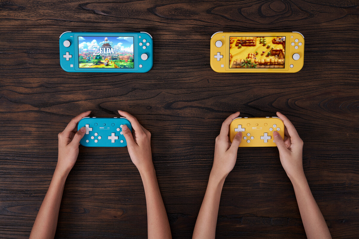 8Bitdo Lite - Trådløs Bluetooth Gamepad Med USB-C - Turkisblå