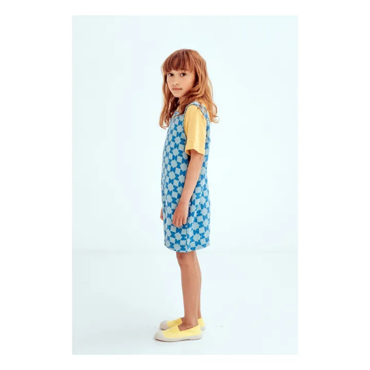 Repose AMS Combishort Coton Bio Yoyo | Bleu