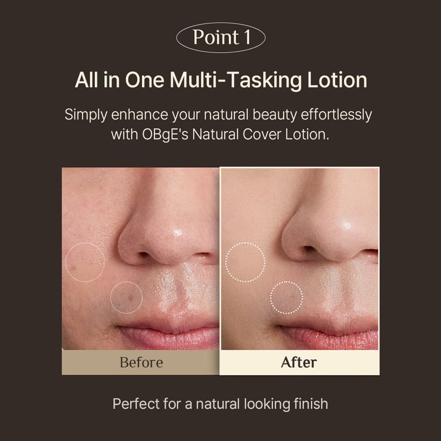 OBgE - Natuurlijke dekkingslotion