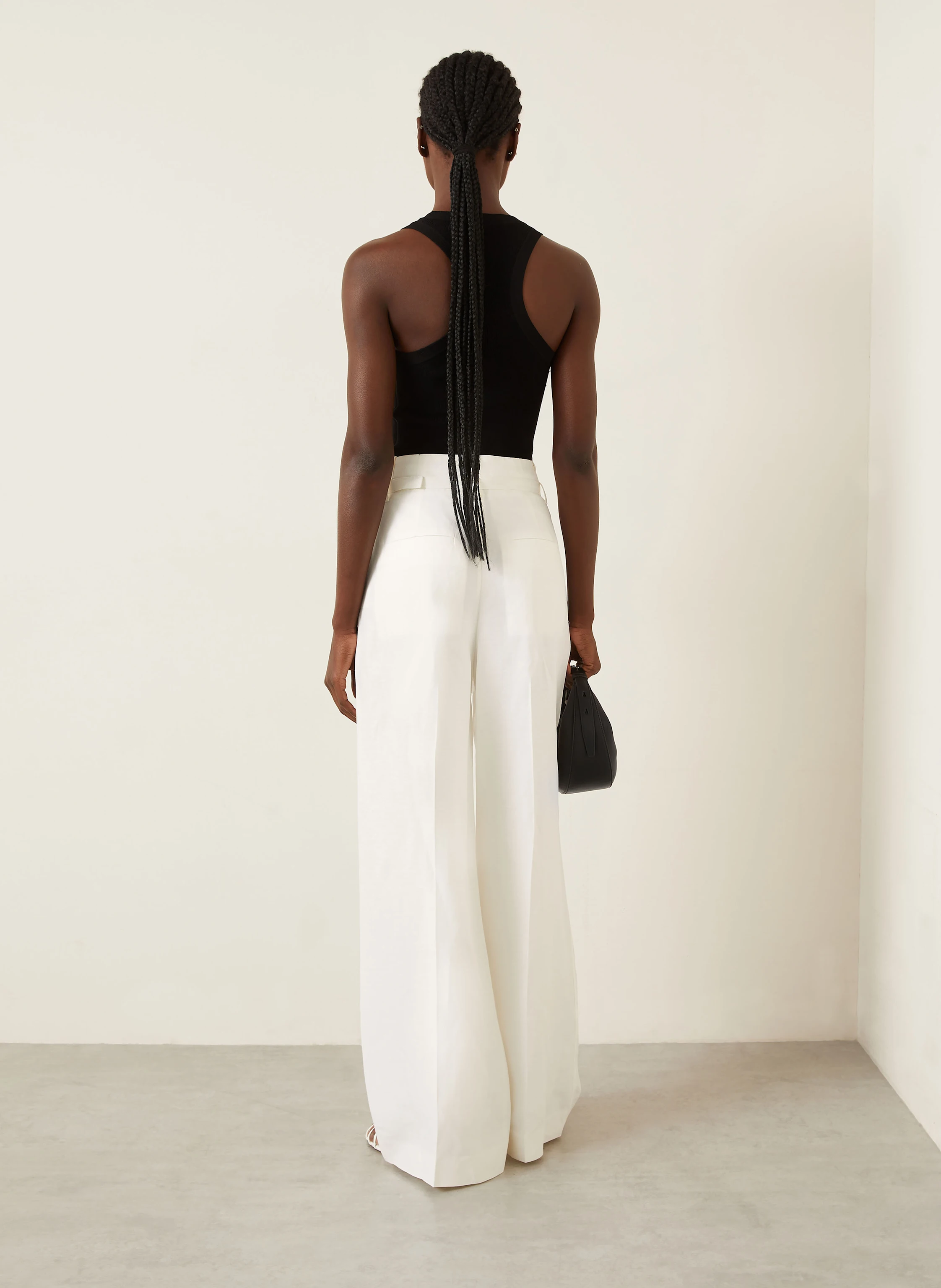 Proenza Schouler Marlenehose JULES mit Leinen