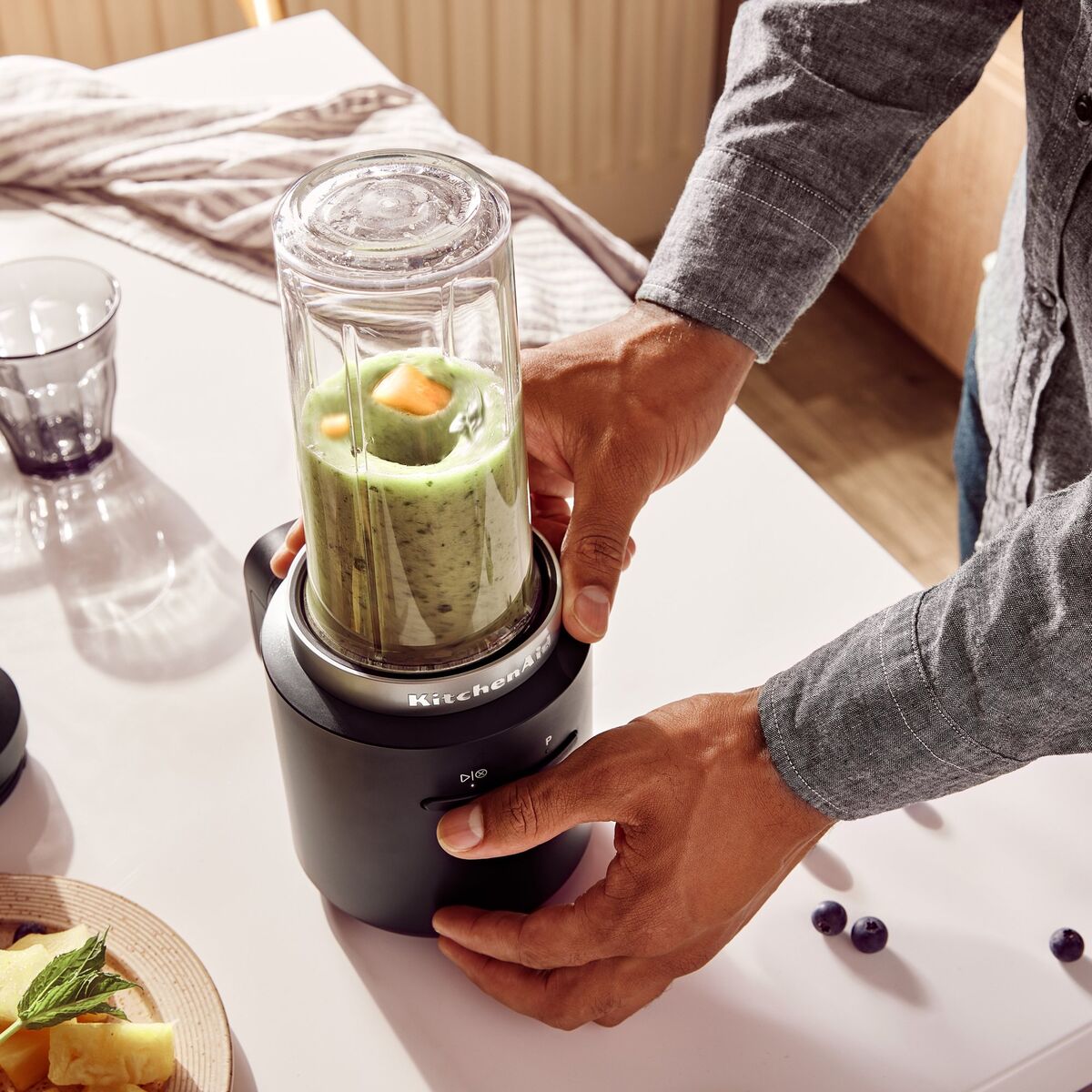 Go trådløs miniblender 12V med batteri