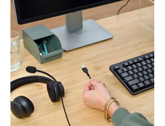 TRUST - Micro-Casque Ayda USB ENC - 25-25089