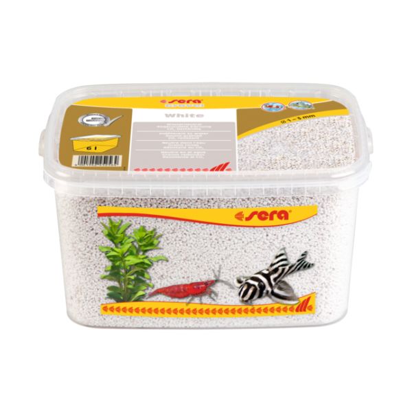 Sera Arena Gravel White 1-3 mm 3 L