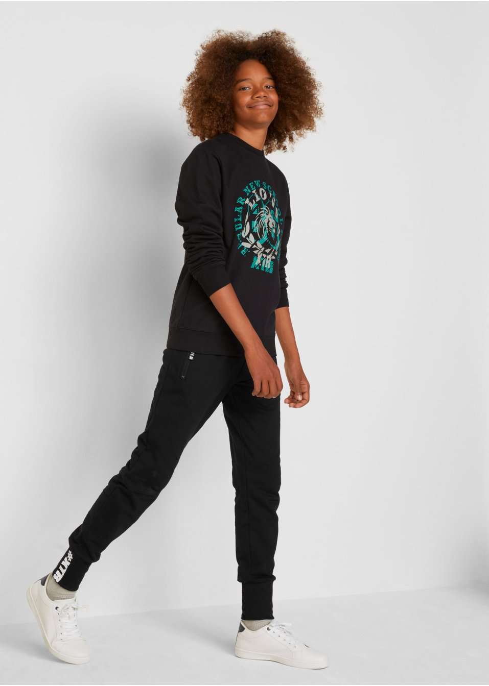 Pantalon sweat garçon en coton