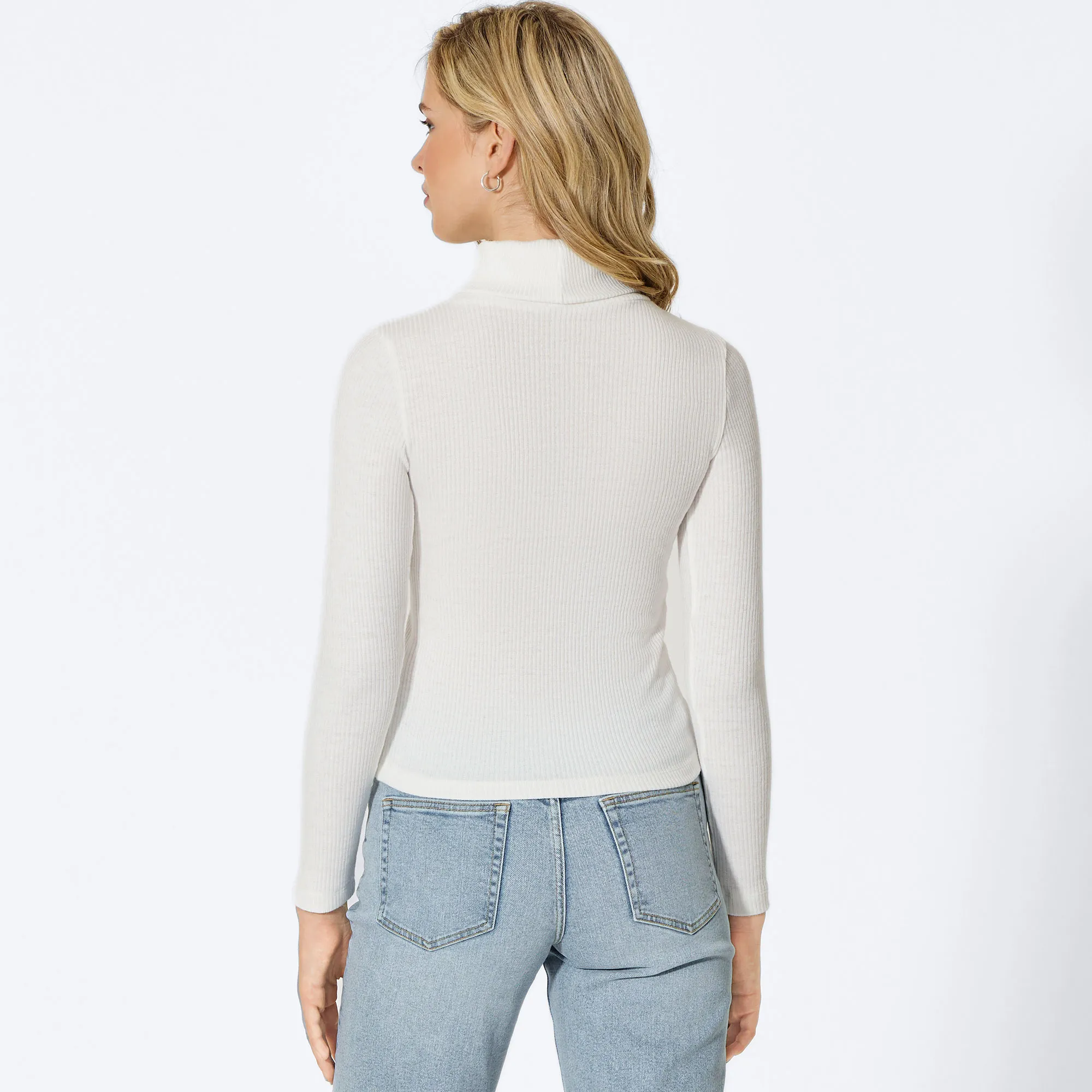 Damen-Pullover mit Rollkragen