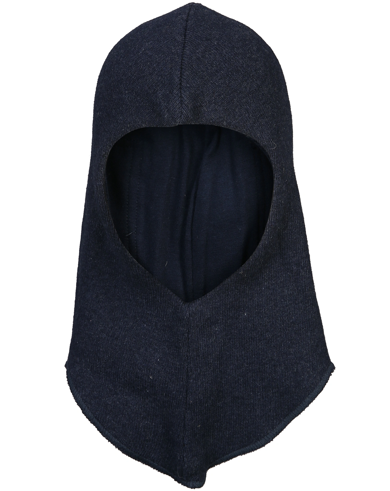 Strick-Schlupfmütze NEW BALACLAVA mit Wolle in navy