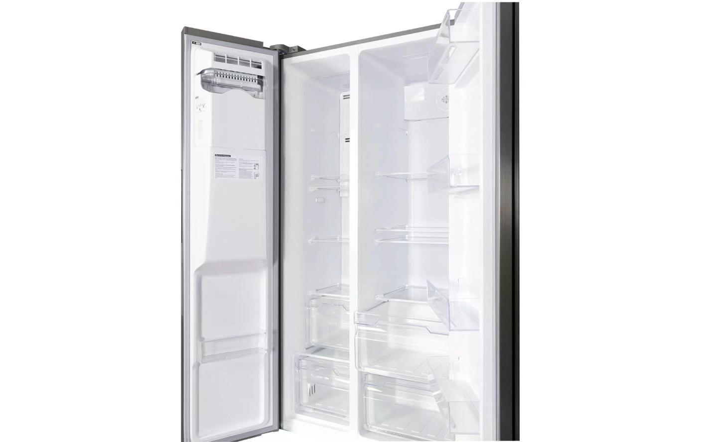 Foodcenter FC513 Grau<br>Side by Side Kühlgerät mit Icemaker
