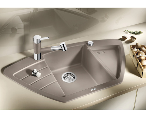 Blanco ZIA 9 E spoelbak 930 x 510 mm café 515073