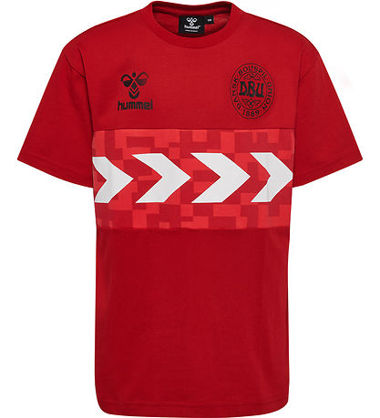 Hummel T-Shirt - DBU Gameday Match - Chili Pepper