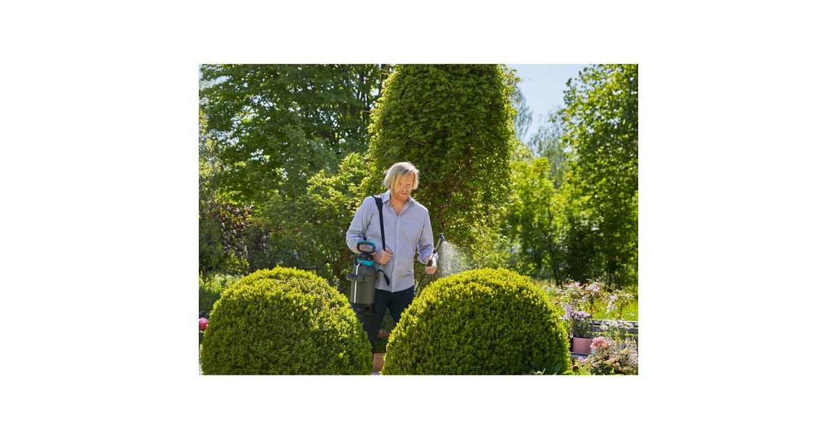 GARDENADrukspuit 5 l EasyPump  (Grijs/turquoise, 11136-20)