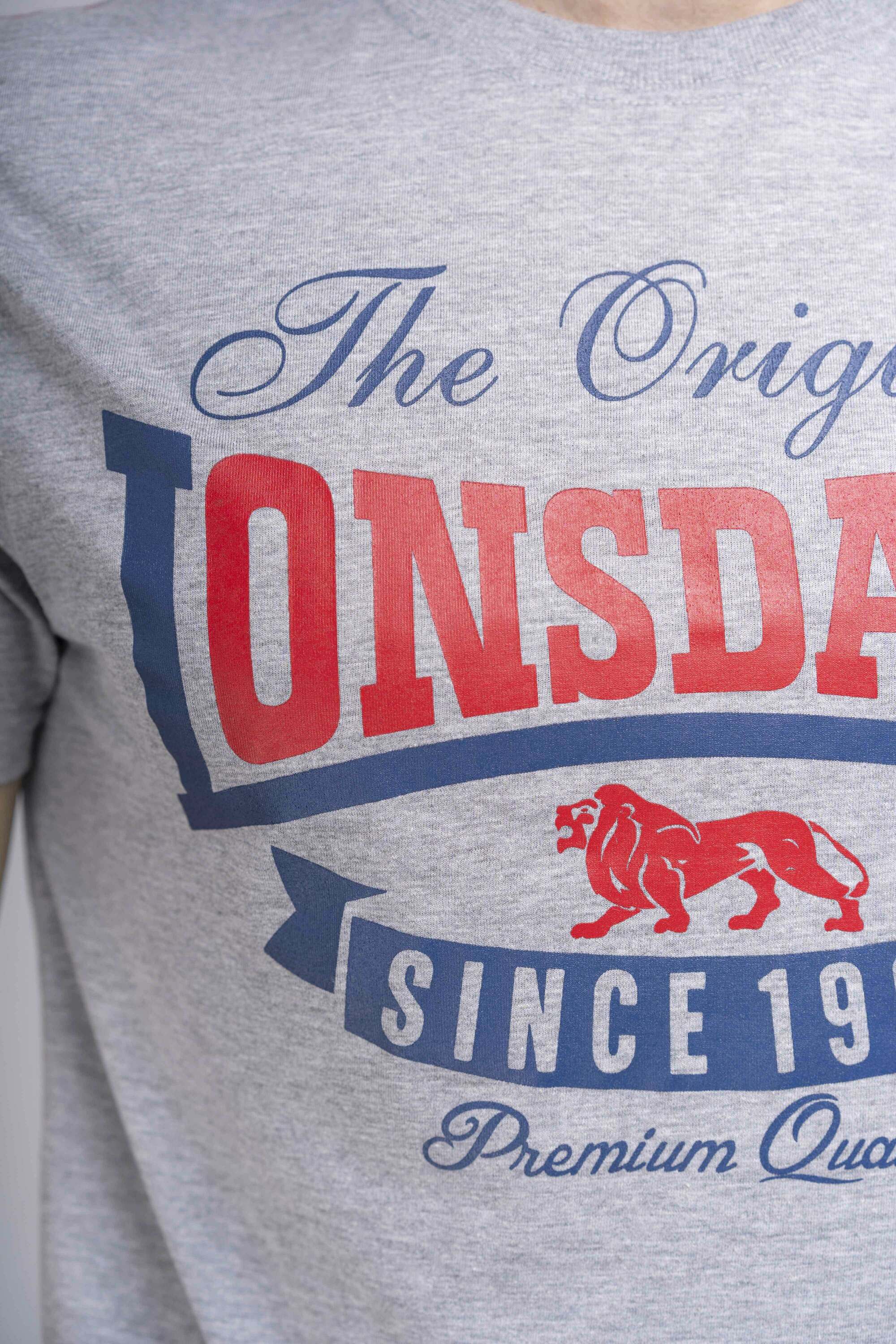 Lonsdale Herren T-Shirt normale Passform CORRIE