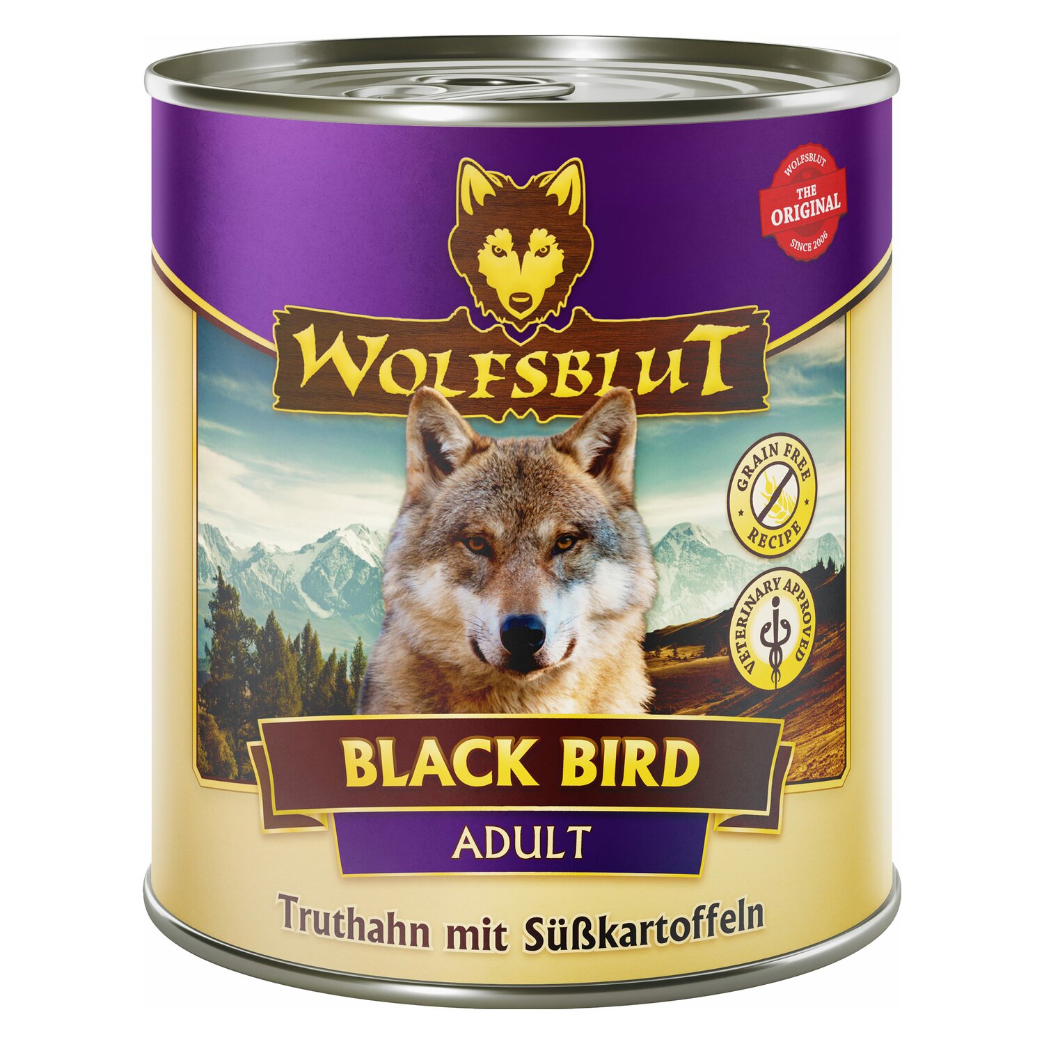 WOLFSBLUT Nassfutter Adult Black Bird - Truthan