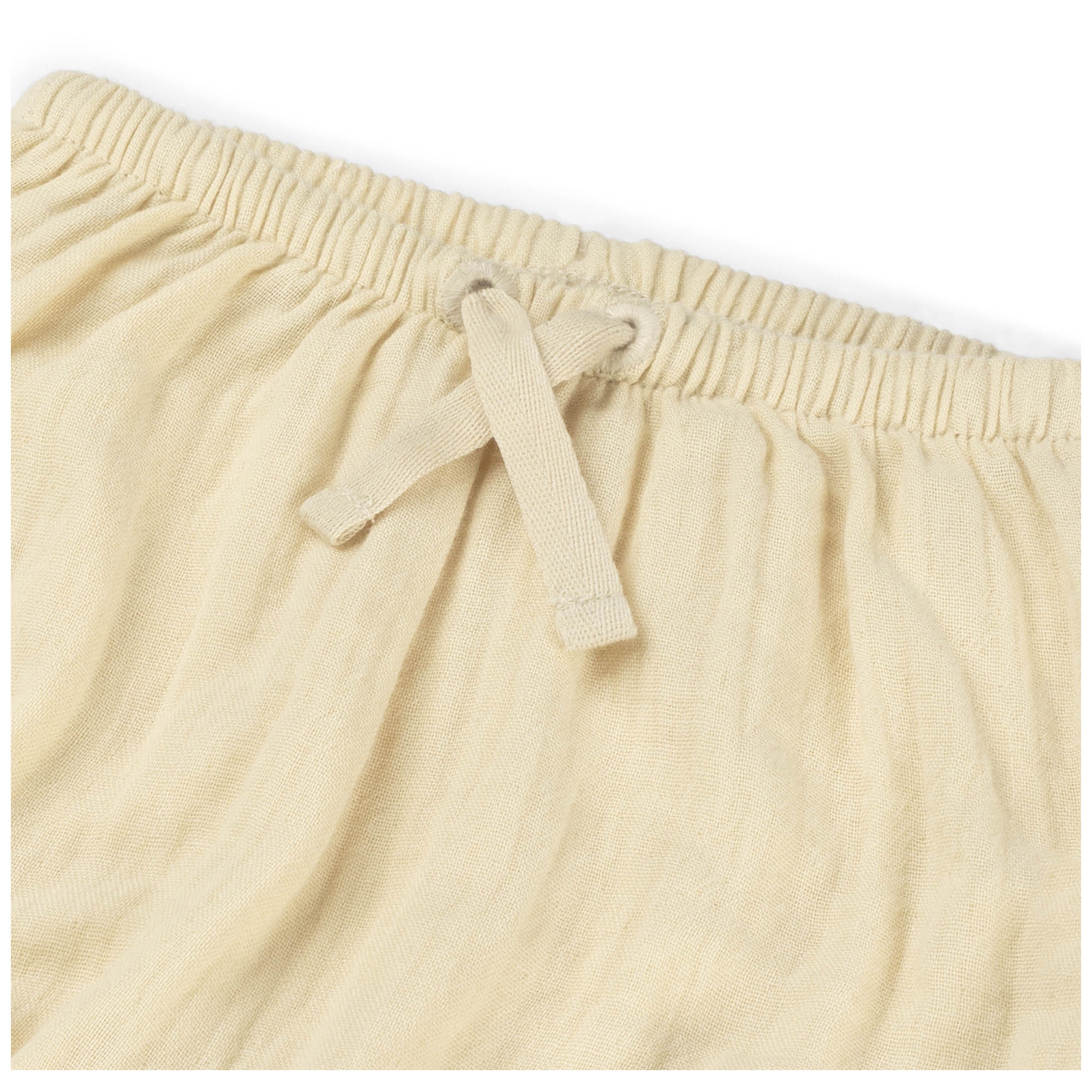 Prénatal newborn short mousseline  effen beige