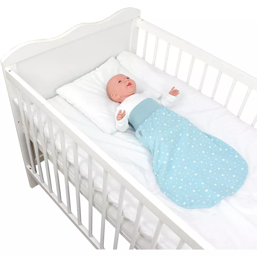 TupTam Baby Strampelsack mit breitem Bund Unwattiert mint