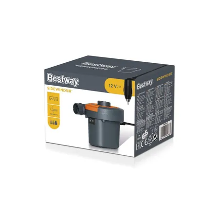 Bestway Sidewinder™ 12V AC/DC Elektro-Luftpumpe 490 l/min