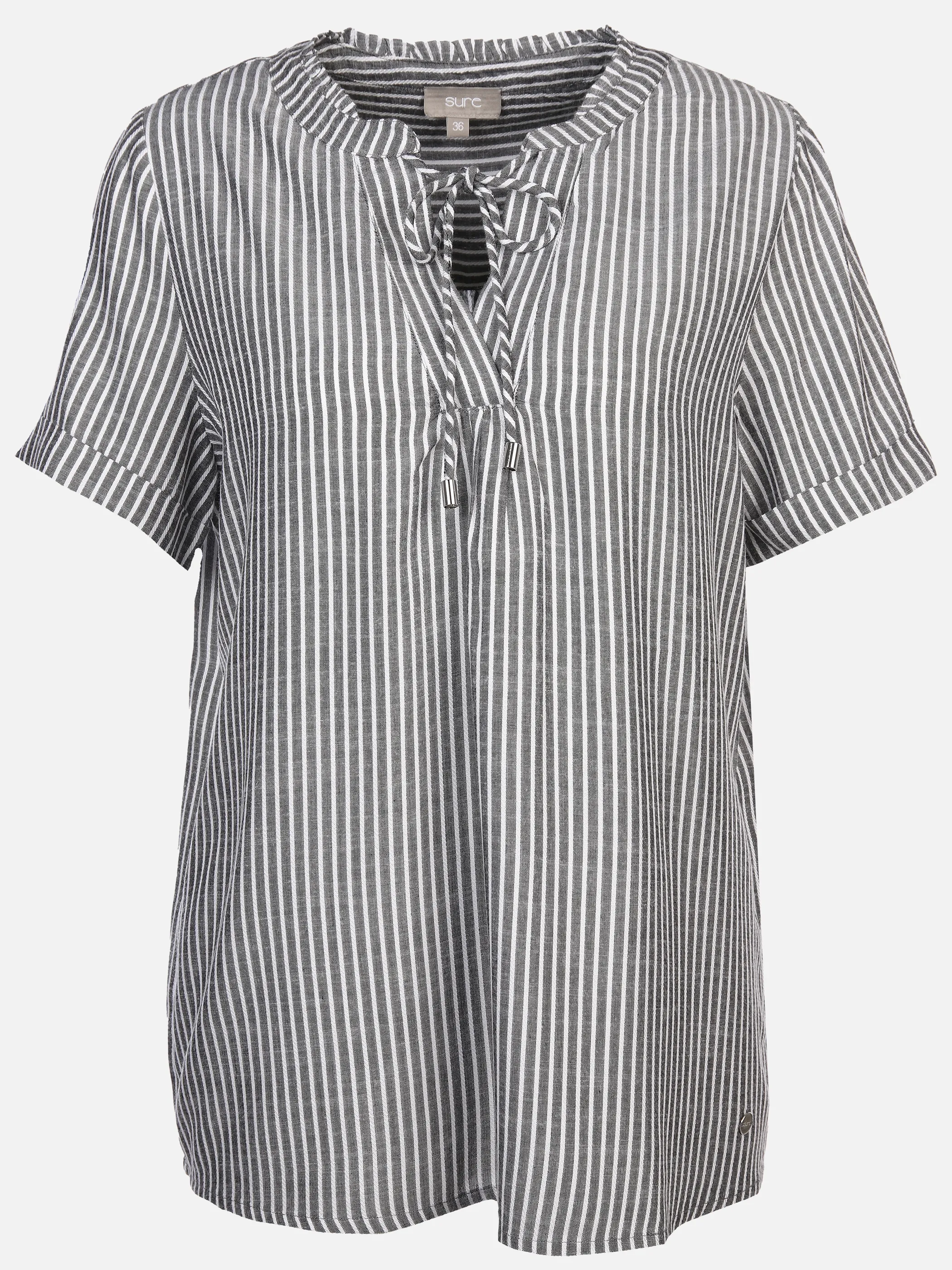 Damen Schlupfbluse mit Streifen