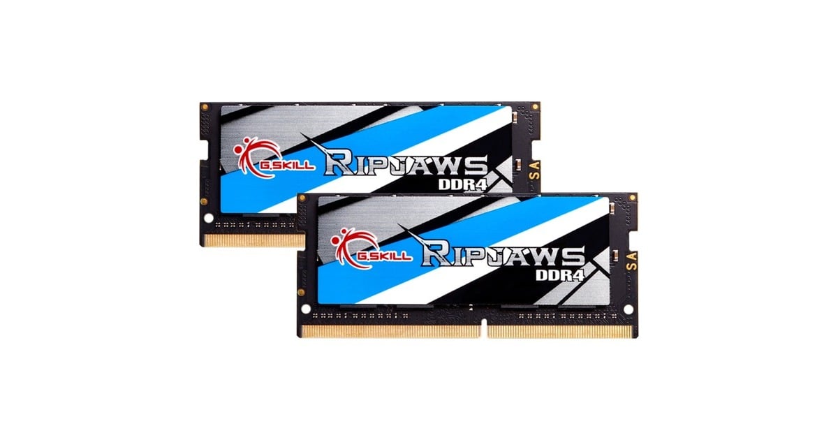 G.Skill32 GB DDR4-2666 Kit laptopgeheugen  (F4-2666C19D-32GRS, Ripjaws)