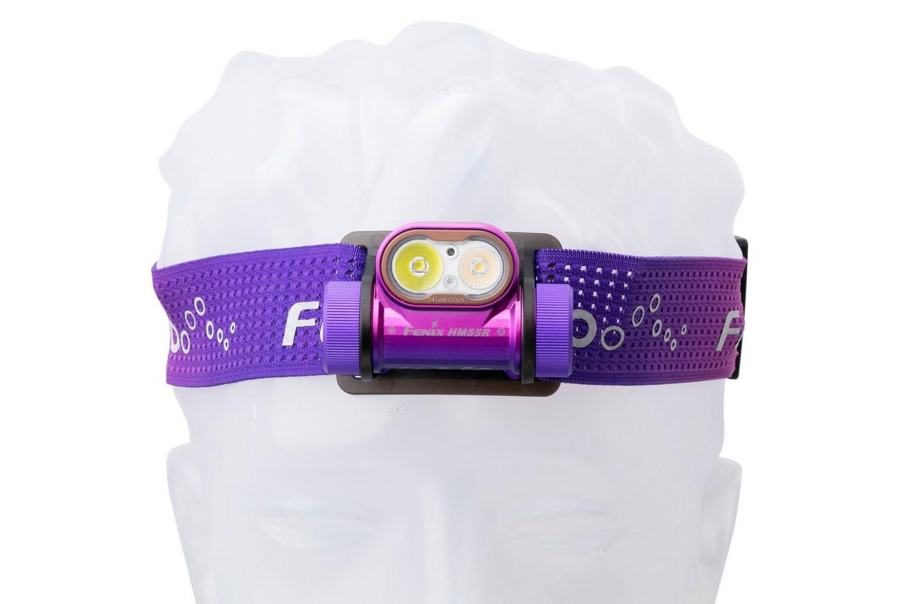 Fenix HM55R oplaadbare hoofdlamp, 1200 lumen, Nebula