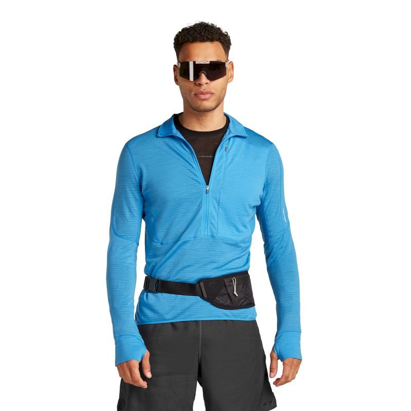 200 Realfleece Descender LS Half Zip - Polaire en laine mérinos homme
