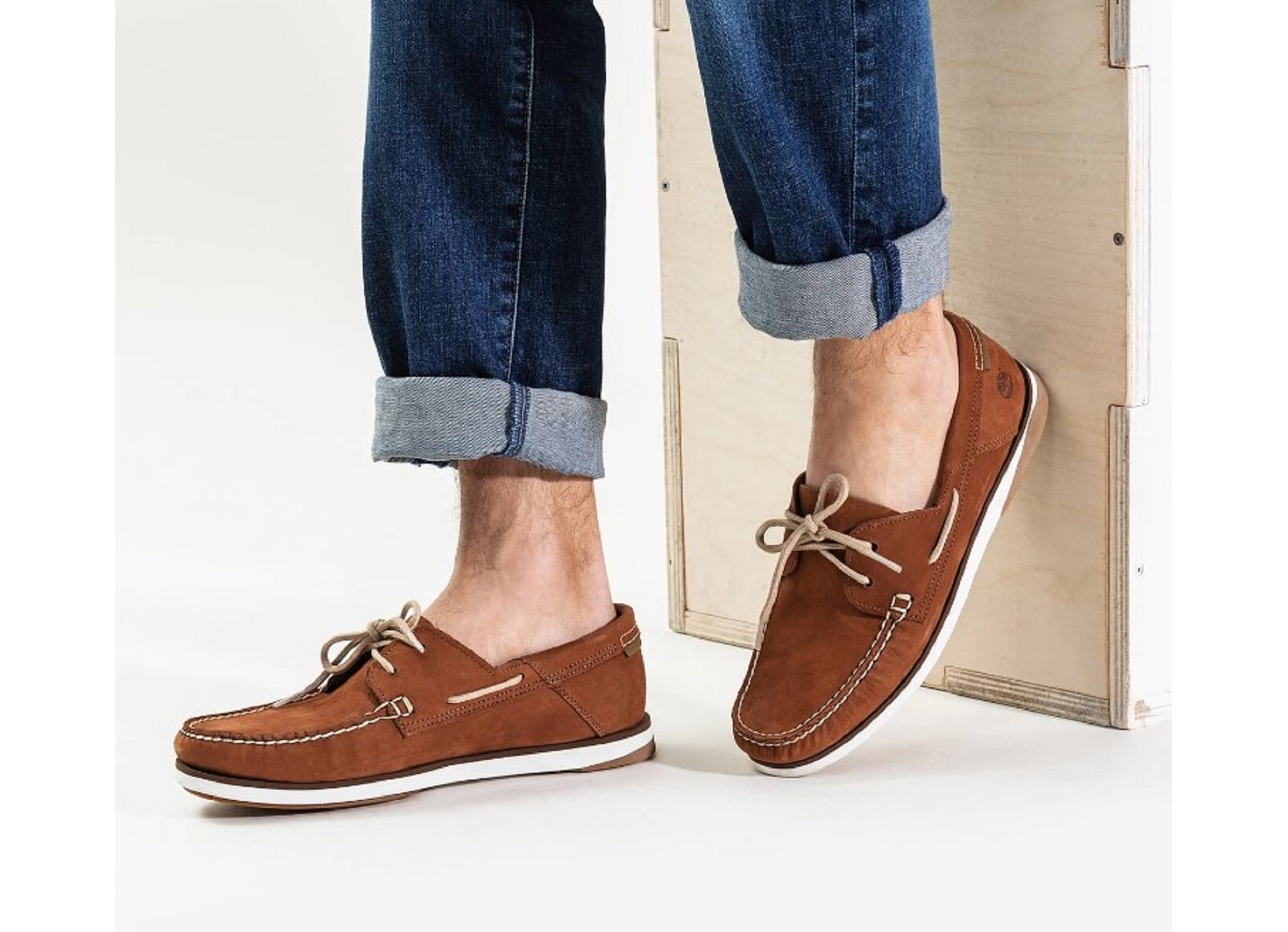 Atlantis break boat shoe marron