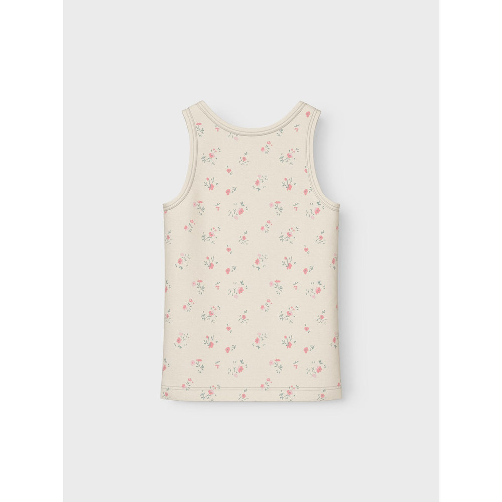 Køb Name It Turtledove Nmftank Top 2P Flower Noos