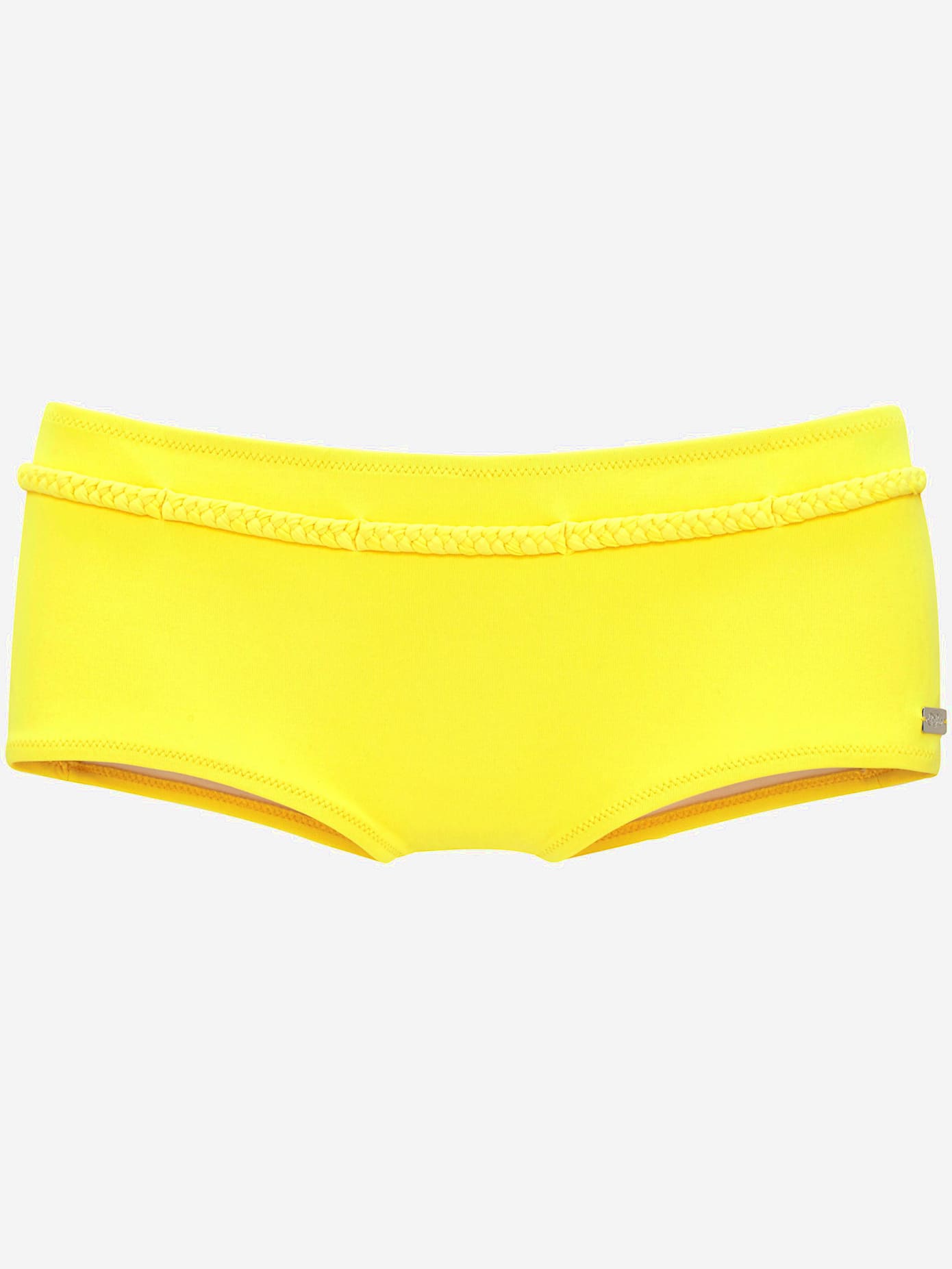 Bikini mini-short ceinture fantaisie tressée