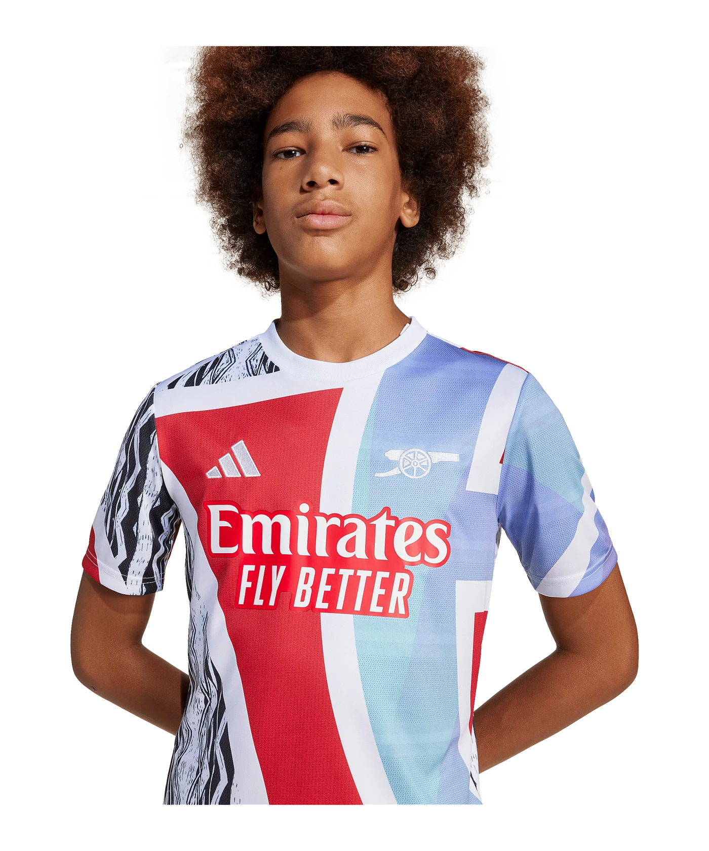 adidas FC Arsenal London Prematch Shirt 2024/2025 Kids Rot