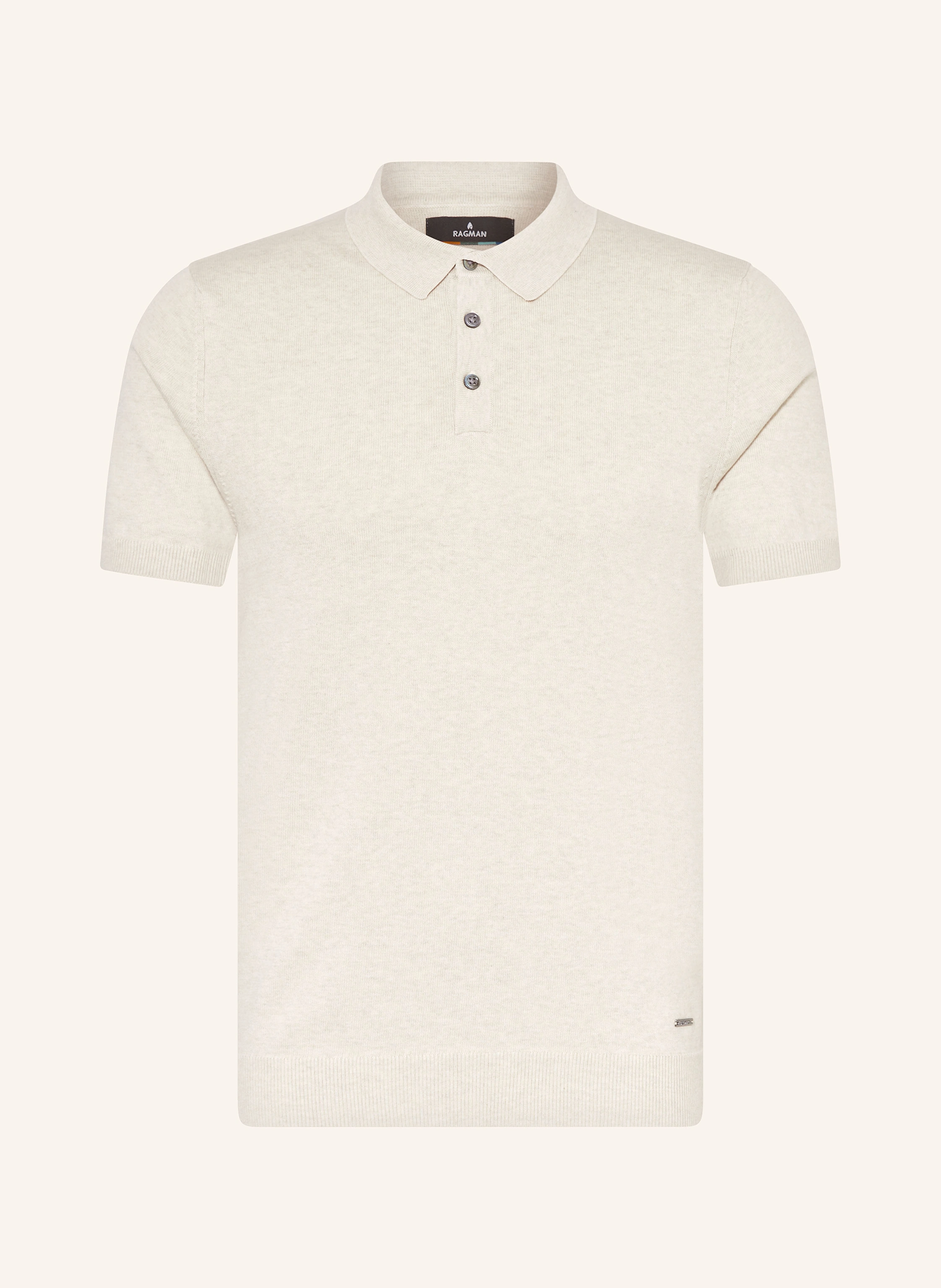 RAGMAN Strick-Poloshirt