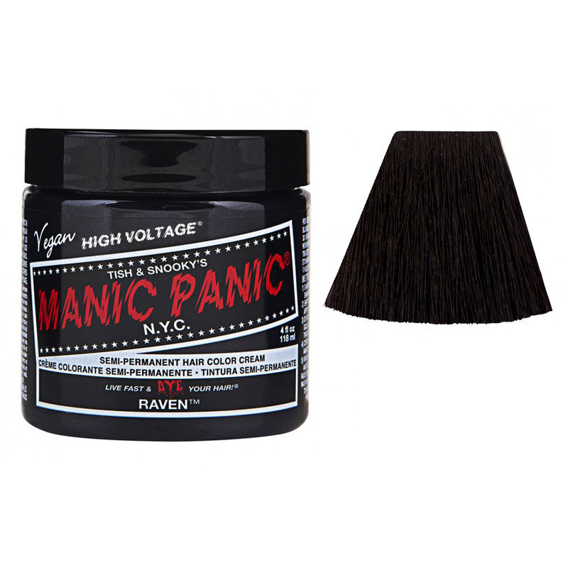 Coloration semi-permanente Manic Panic raven