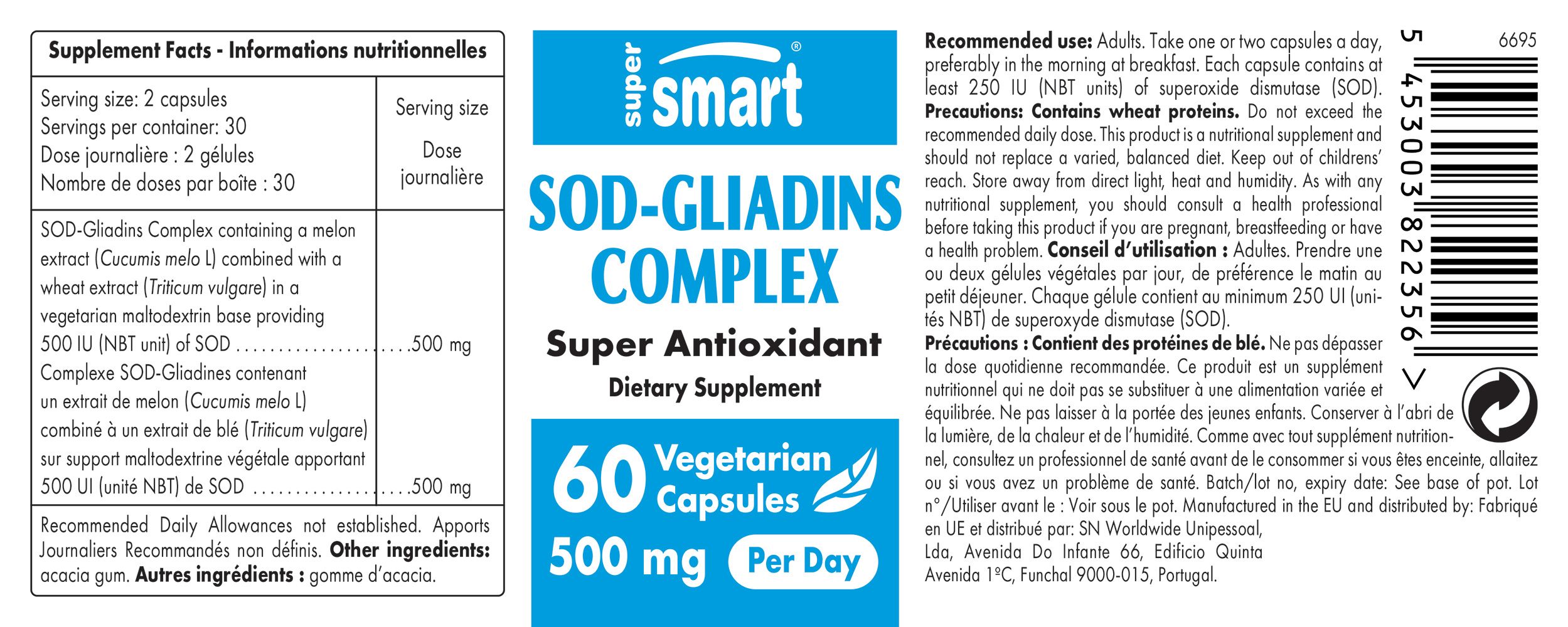 SOD-Gliadin-Komplex - SuperSmart