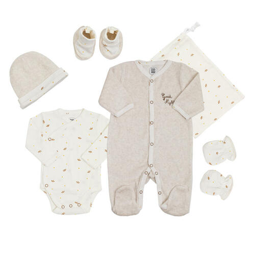 Kit Naissance 6 Pièces - Good Night - 1 Mois - TROIS KILOS SEPT