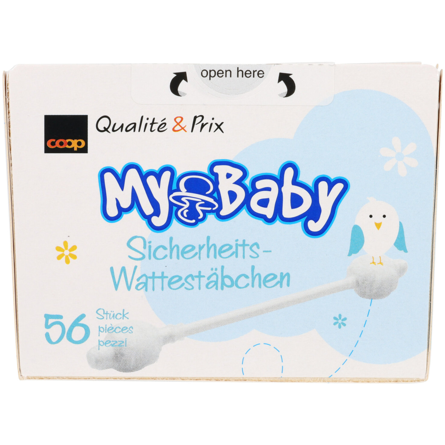 My Baby Sicherheits-Wattestäbchen 56 Stück