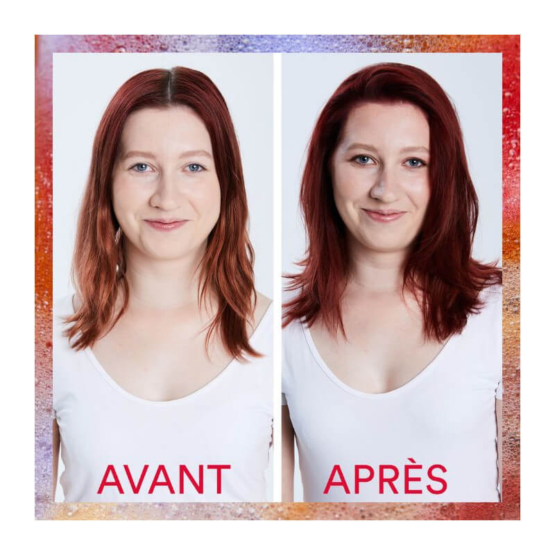 Mousse colorante coiffante rouge Indola Vegan 200ML