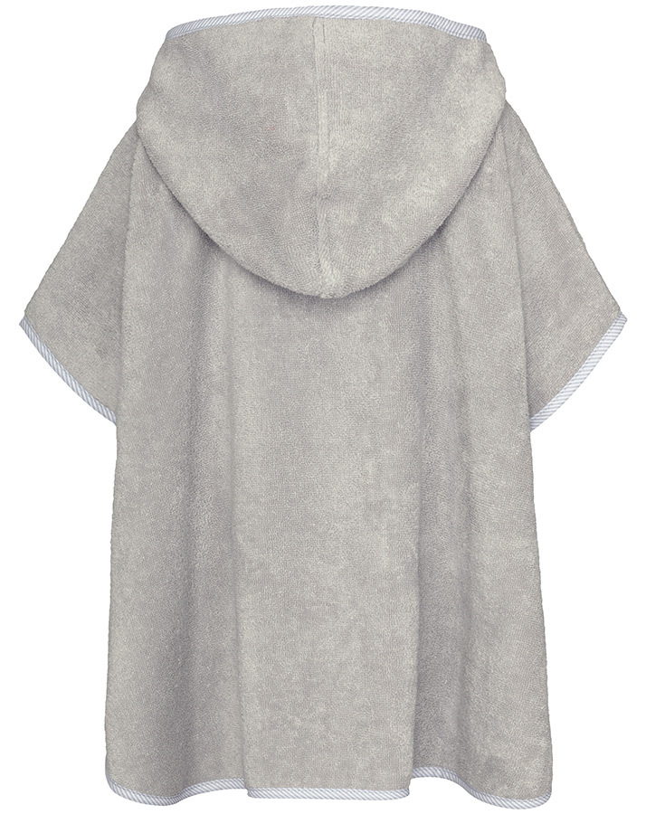 Badeponcho ENTE in hellgrau