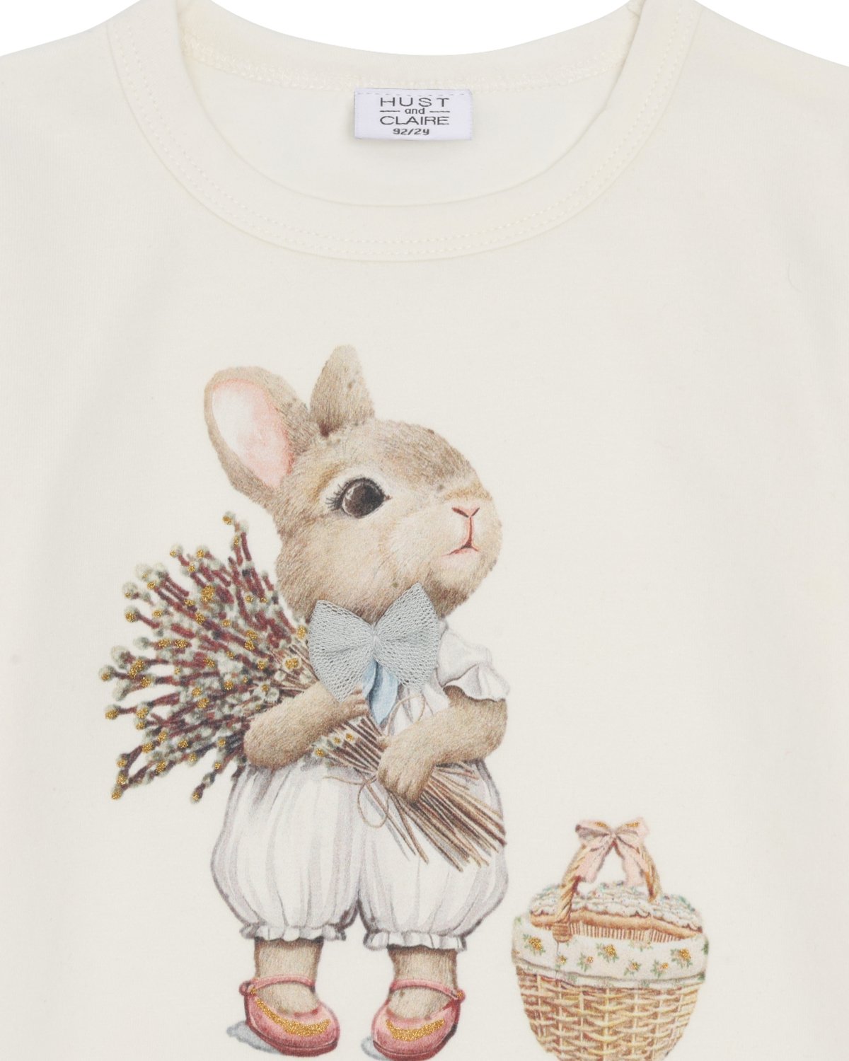 Trøye Barn m/ Print – Øko Bomull | Alma Sweet Bunny