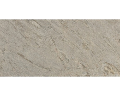 Echte steen mica schist EcoStone flinterdun zacht 1 mm Verde gris 61x122 cm