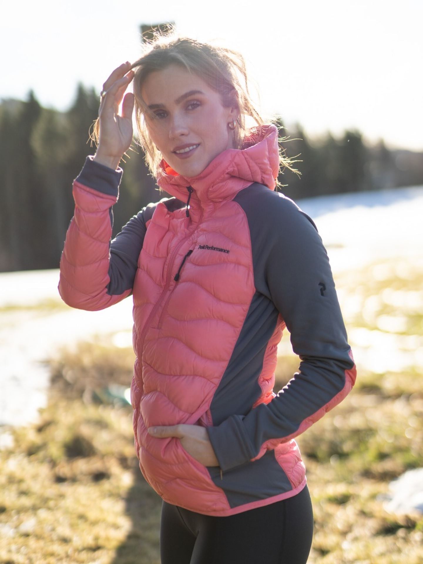Helium Hybrid Hood Jacket