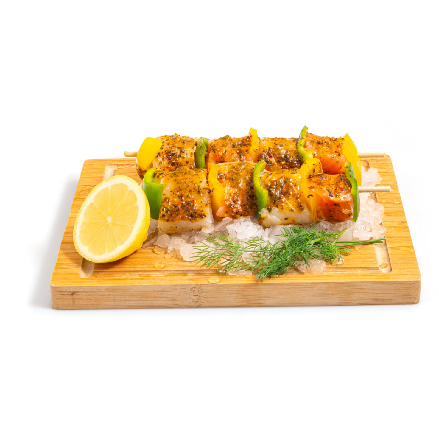 Fischspiessli Royal mariniert Lachs & Dorschfilet