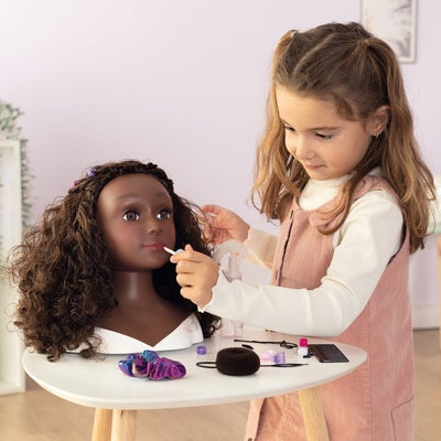 Smoby My Beauty Brunette Frisør- og Sminkedukke