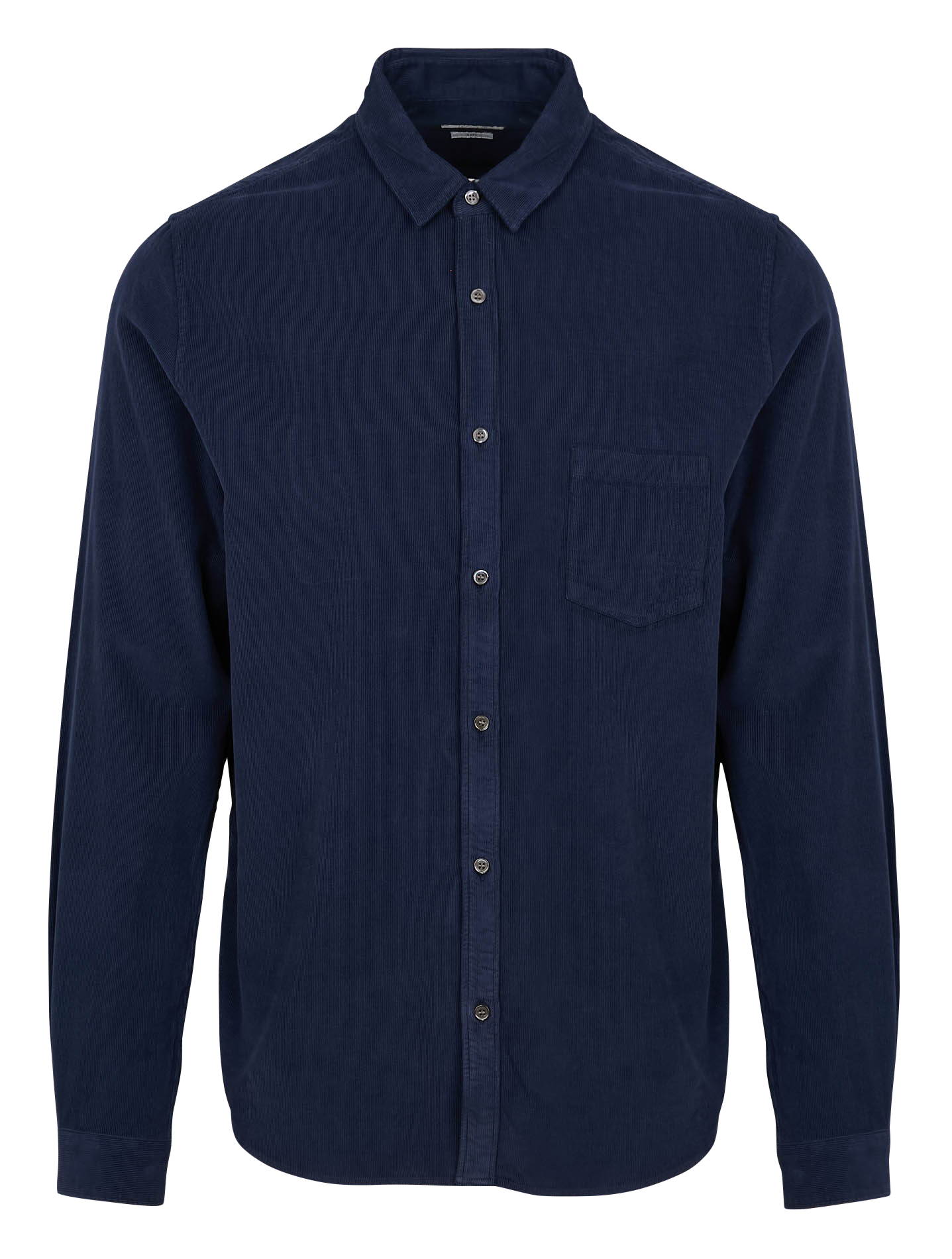 Chemise slim en coton| Bleu