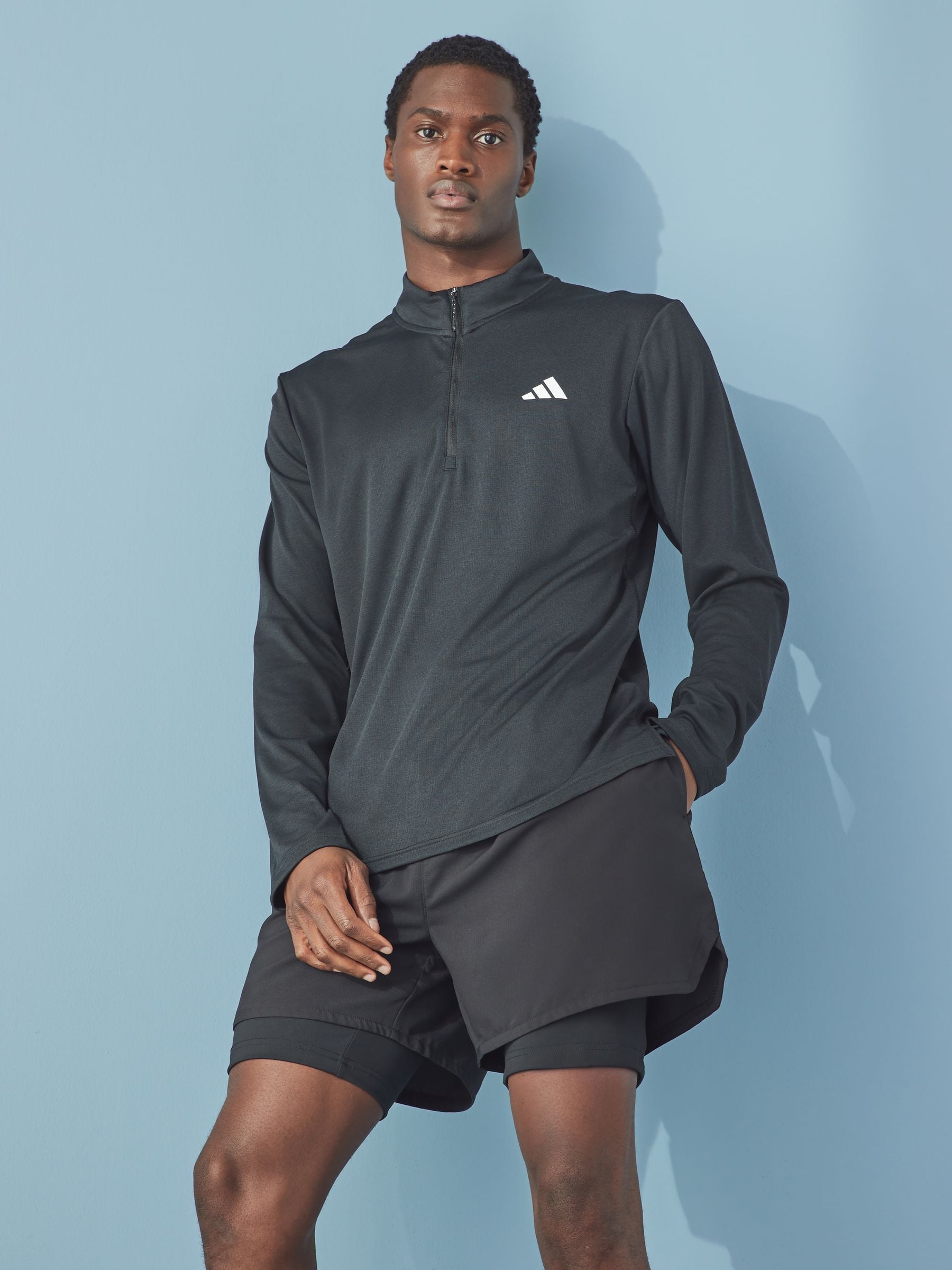 Zwart - adidas Train Essentials Sweatshirt met Lange mouwen