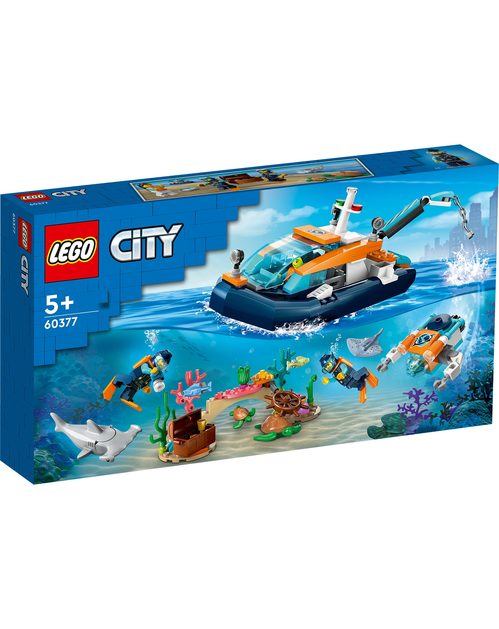 LEGO® City 60377 Meeresforscher-Boot