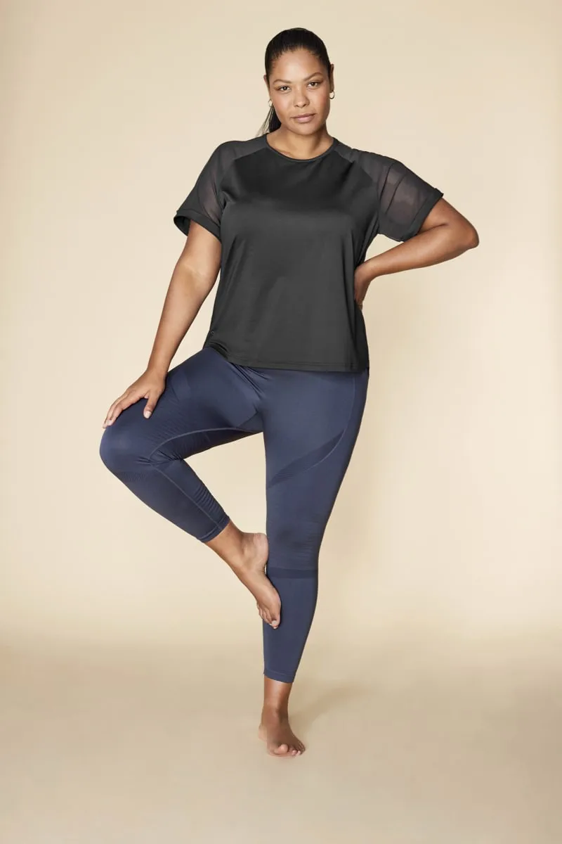 Q Sportswear Candian W Mesh Tee Beetle