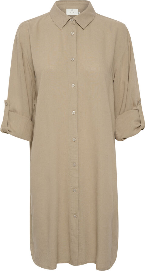 Kaffe KAmilia Shirt Dress Chinchilla