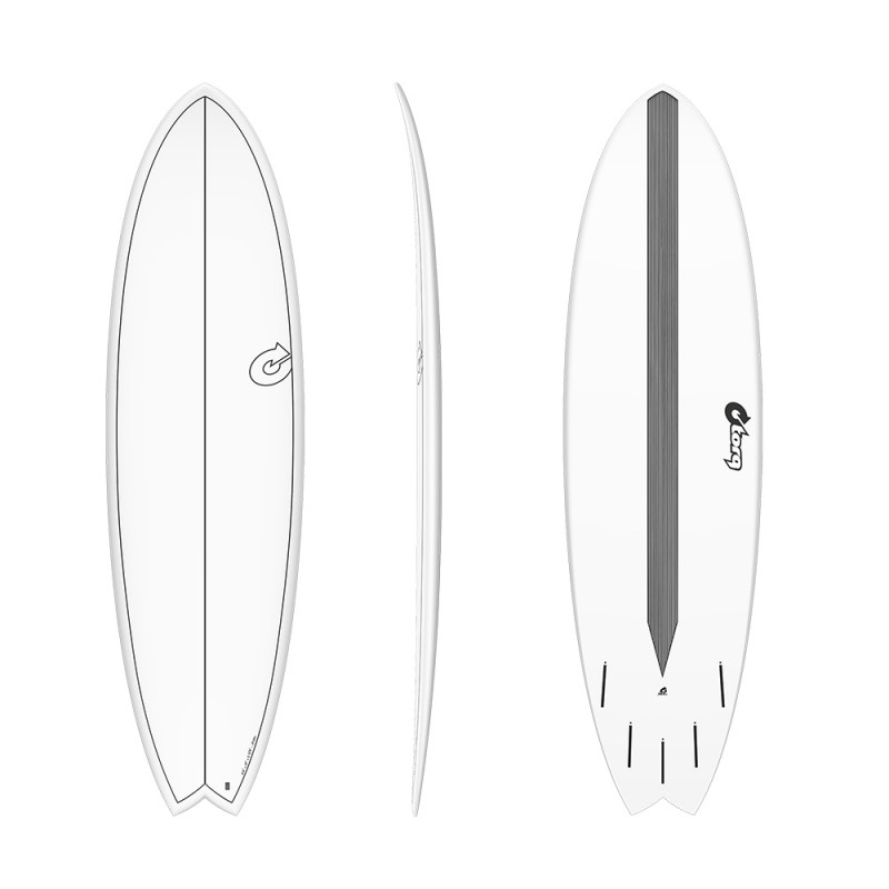 SURF TORQ FISH TET CS CARBONE BLANC