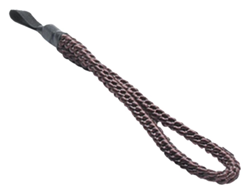 Ossenberg Stockschlaufe mit Gummiband<br>1 Stück, braun