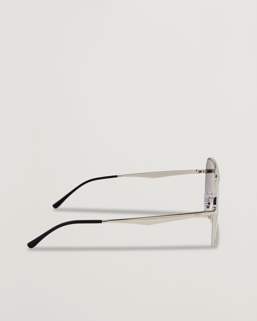 Ray-Ban Round Metal Sunglasses Silver