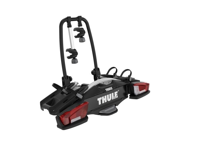 Thule Anhängerkupplungsträger VeloCompact 924 Kompakter und leichter Fahrradträger für den Alltagsgebrauch