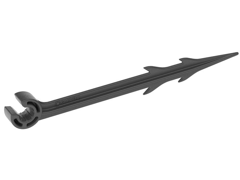 GARDENA Rohrhalter Micro-Drip-System 4.6 mm (3/16“), 15 Stü Halterung für die 4.6 mm Micro-Drip-Verlegerohre