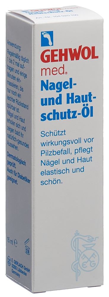 GEHWOL med Nagel- und Hautschutz-Öl<br>15 ml, Flasche, Öl